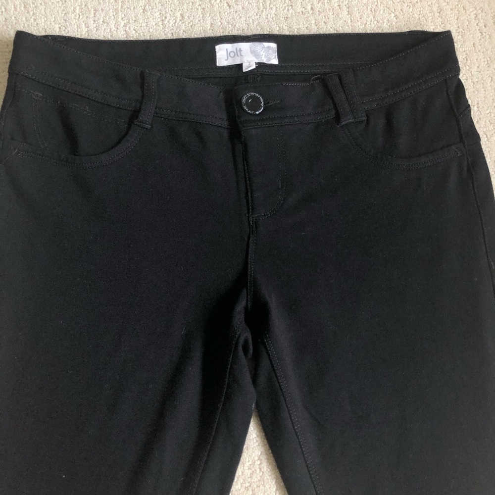 black jeggings